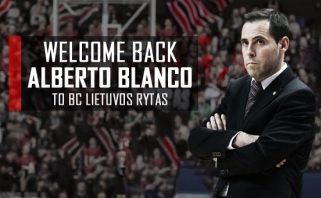 A.Blanco grįžta į „Lietuvos rytą“